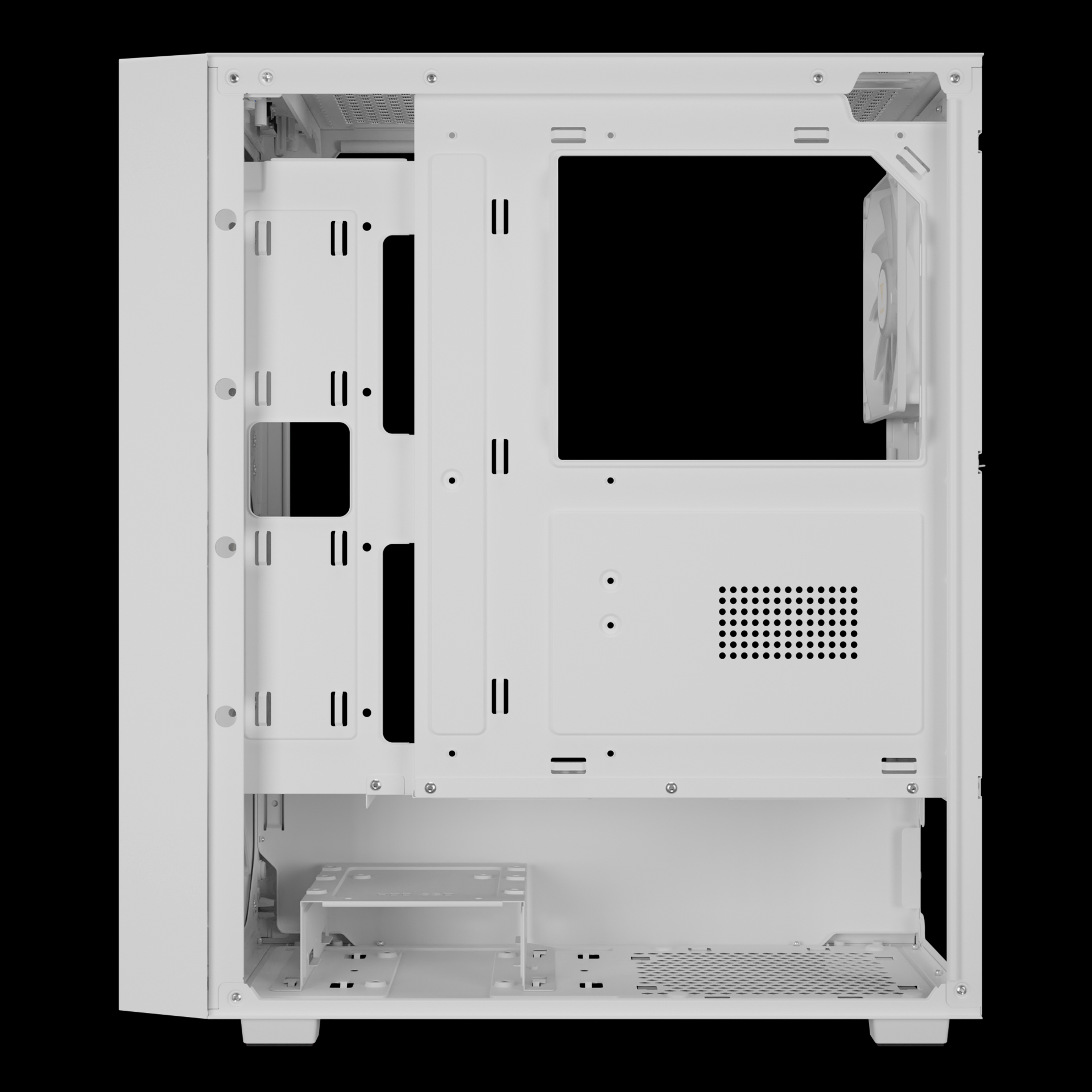 GAMDIAS AURA GC2 ELITE ARGB Mid Tower Gaming Case - White GAMDIAS AURA GC2 ELITE ARGB Mid Tower Gaming Case - White